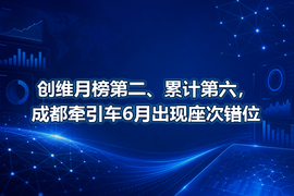 创维月榜第二、累计第六，成都牵引车6月出现座次错位