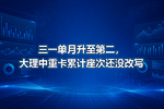 三一单月升至第二,大理中重卡累计座次还没改写
