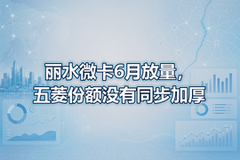 丽水微卡6月放量，五菱份额没有同步加厚