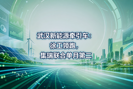 武汉新能源牵引车：徐工领跑，集瑞联合单月第二