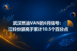 武汉燃油VAN的6月信号:江铃份额高于累计10.5个百分点
