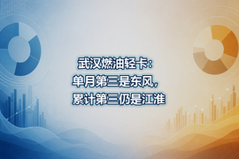 武汉燃油轻卡：单月第三是东风，累计第三仍是江淮