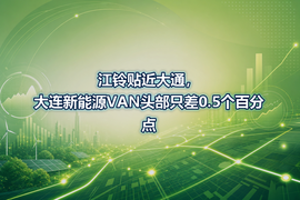 江铃贴近大通,大连新能源VAN头部只差0.5个百分点