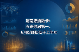 渭南燃油微卡:五菱仍居第一,6月份额却低于上半年