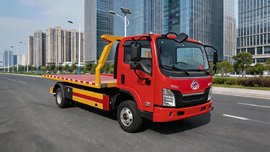 乘龙L2蓝牌清障车:小身板大马力,重载高效更安全