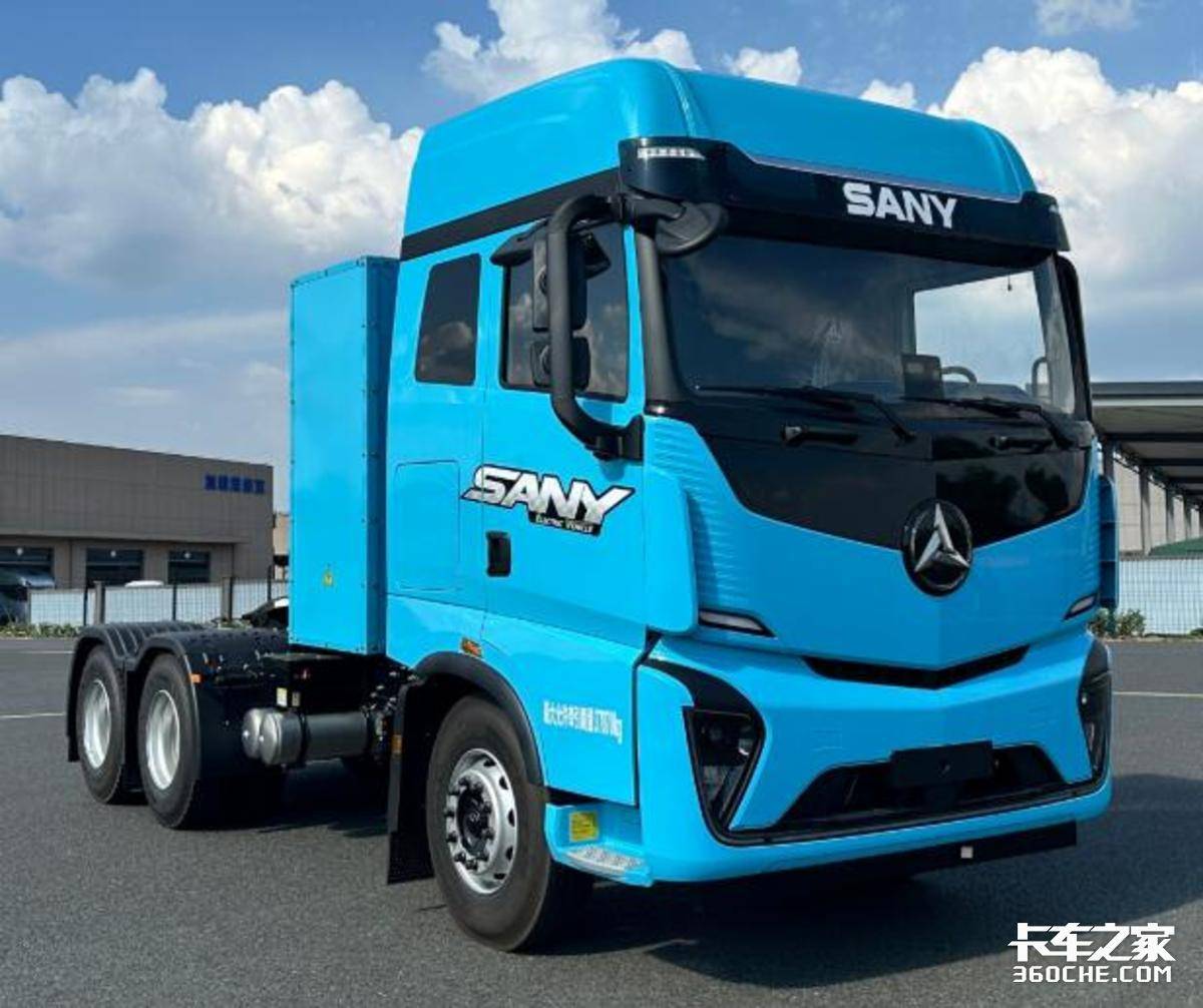 第410批牵引车:钠电上车 纯电牵引车自重轻至4.95吨