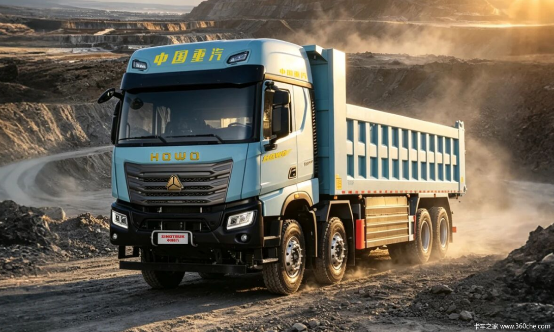 中国重汽豪沃TS新能源自卸车|如果诸葛亮得此良车,何惧蜀道征途之难