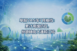 阜阳VAN车7月换挡:累计高增仍在,份额转向大通和江铃