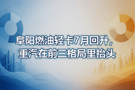 阜阳燃油轻卡7月回升，重汽在前三格局里抬头