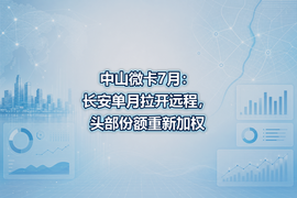 中山微卡7月:长安单月拉开远程,头部份额重新加权