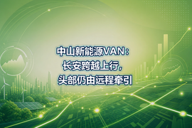 中山新能源VAN：长安跨越上行，头部仍由远程牵引