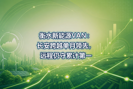 衡水新能源VAN:长安跨越单月领先,远程仍守累计第一