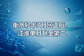衡水轻卡7月回正后,江淮单月升至第二