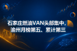 石家庄燃油VAN头部集中，渝州月榜第五、累计第三