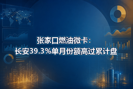 张家口燃油微卡：长安39.3%单月份额高过累计盘