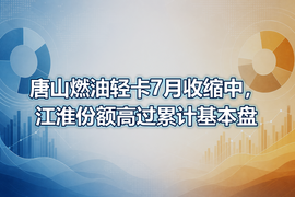 唐山燃油轻卡7月收缩中，江淮份额高过累计基本盘