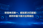 欧曼单月第一,解放累计仍居首:郑州中重卡座次出现错位