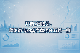 开瑞7月抬头，濮阳微卡的年度盘仍在五菱一侧
