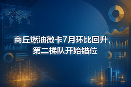 商丘燃油微卡7月环比回升，第二梯队开始错位