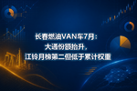 长春燃油VAN车7月:大通份额抬升,江铃月榜第二但低于累计权重