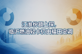江淮份额上探，临沂燃油轻卡仍由福田定调