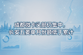 成都微卡头部仍集中,长安五菱单月份额低于累计