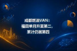 成都燃油VAN:福田单月升至第二,累计仍居第四