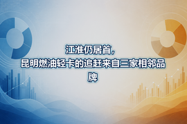 江淮仍居首,昆明燃油轻卡的追赶来自三家相邻品牌