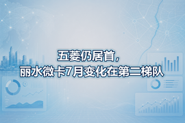 五菱仍居首,丽水微卡7月变化在第二梯队