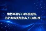 榆林牵引车7月总量回落,陕汽和欧曼却抬高了头部份额
