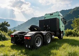 J6 Pro标载纯电电驱箱牵引车:让货运更稳、更省、更舒适!