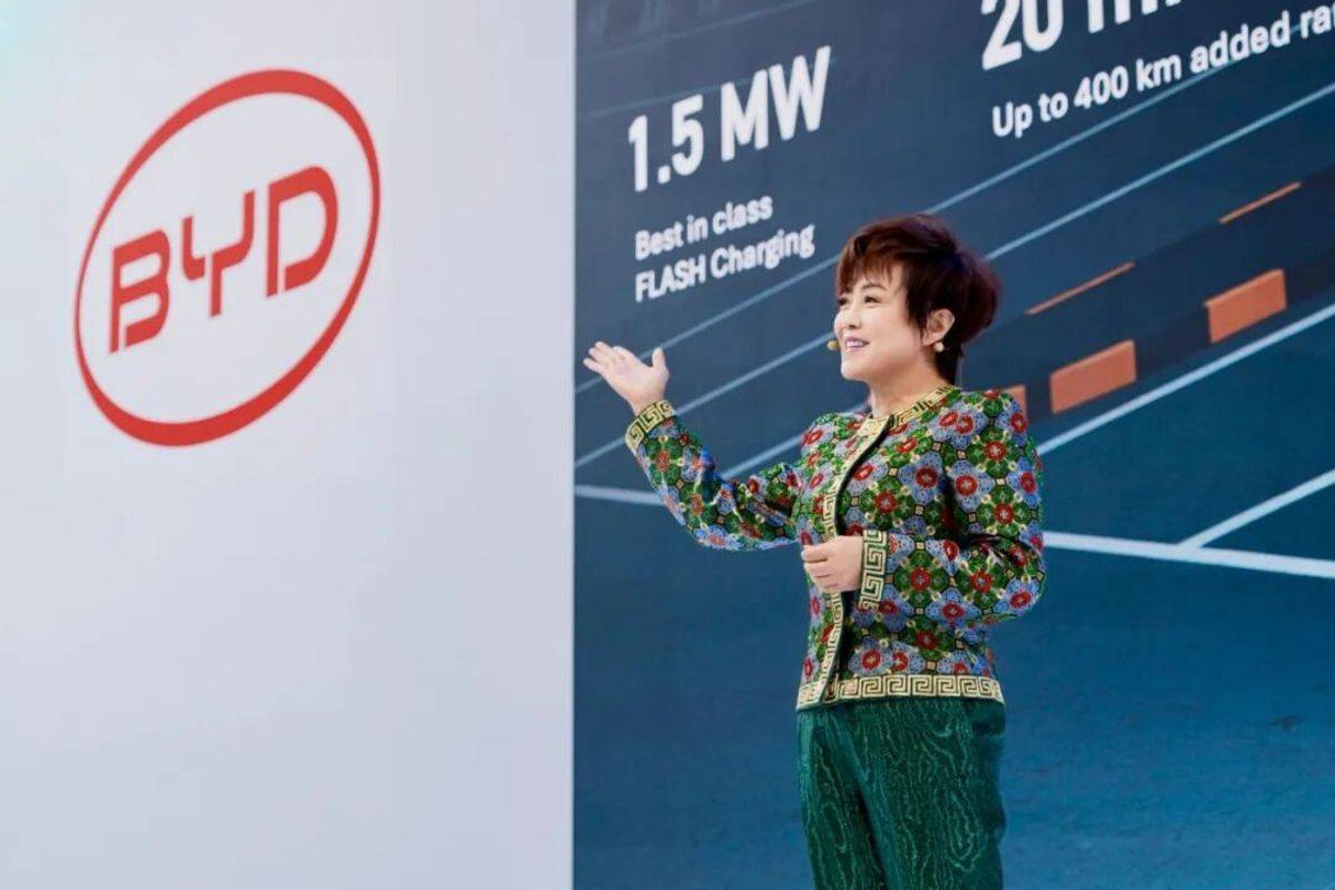 比亚迪携卡车矩阵亮相2026德国IAA 提供一站式能源生态解决方案李柯发言