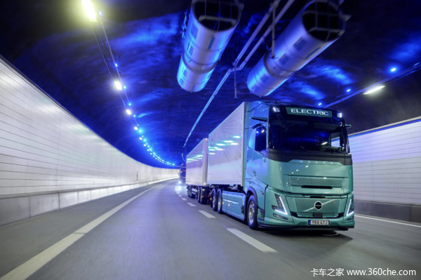 沃尔沃推出全新80吨级长续航电动卡车,重型电动运输再树新标杆