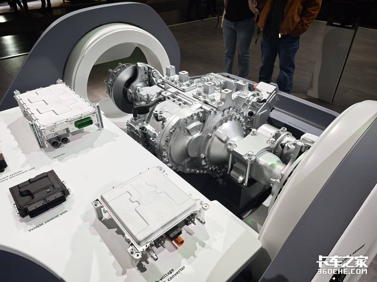 2026IAA 电机上桥有何不同?博世重型电驱桥亮相汉诺威