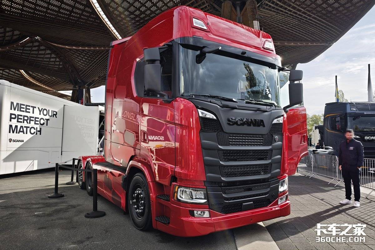 2026 IAA:770马力V8配“大平层” 史上最“壕”的斯堪尼亚现身了!
