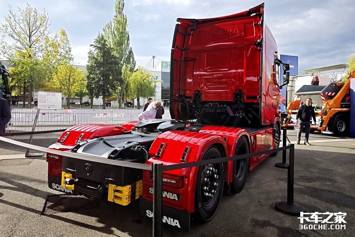 2026 IAA:770马力V8配“大平层” 史上最“壕”的斯堪尼亚现身了!