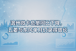 滨州微卡总量同比下降,五菱与东风单月仍录得增长