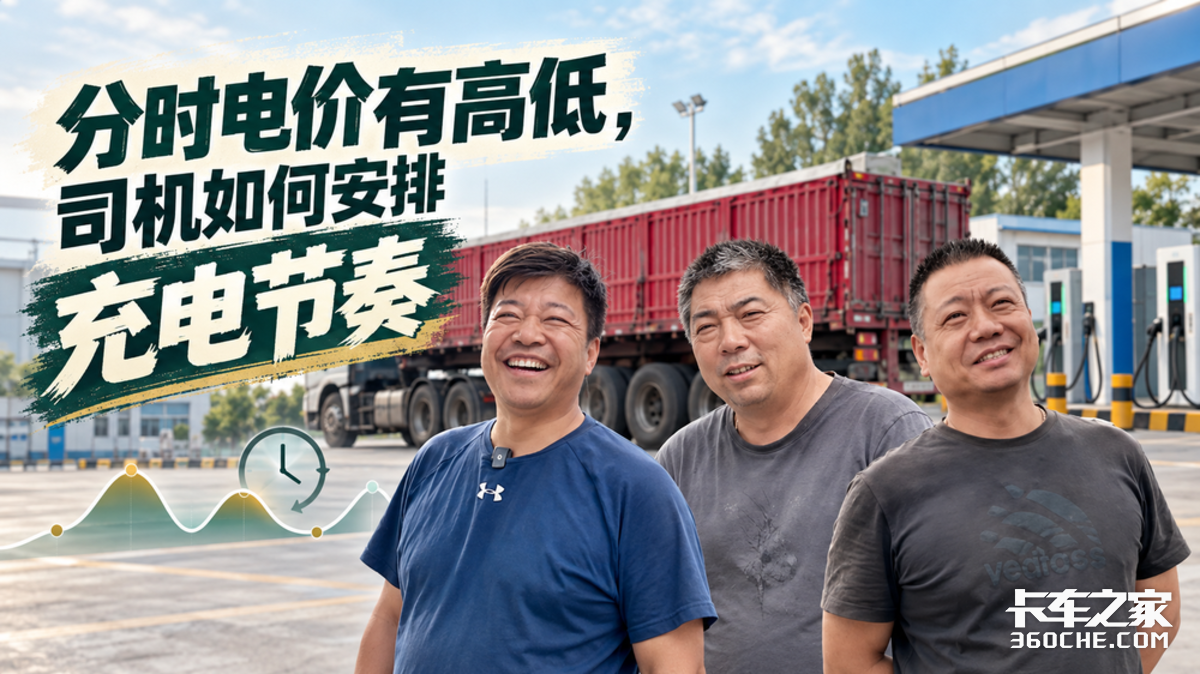 分时电价有高低,司机如何安排充电节奏