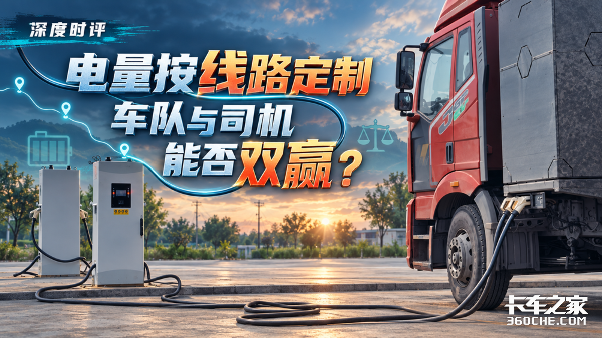 电量按线路定制,车队与司机能否双赢?