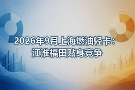 2026年9月上海燃油轻卡:江淮福田贴身竞争