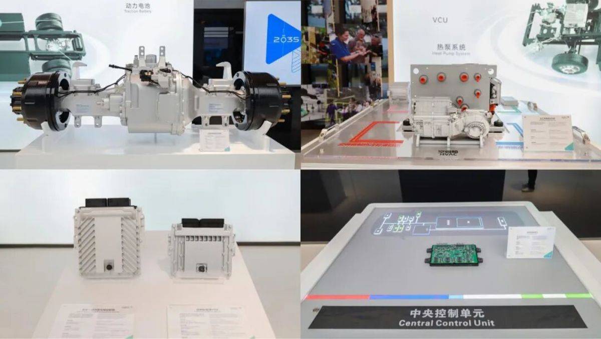 奇瑞商用车亮相2026全球创新大会,全球首款量产柴油混动专用发动机领衔技术矩阵图片