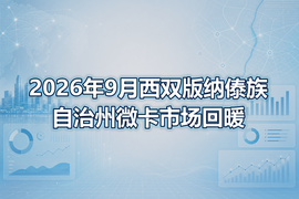 2026年9月西双版纳傣族自治州微卡市场回暖