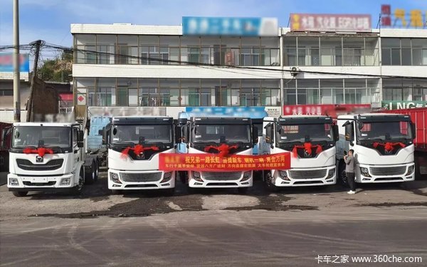 运力向新！徐工叠层电池牵引车多地批量交付