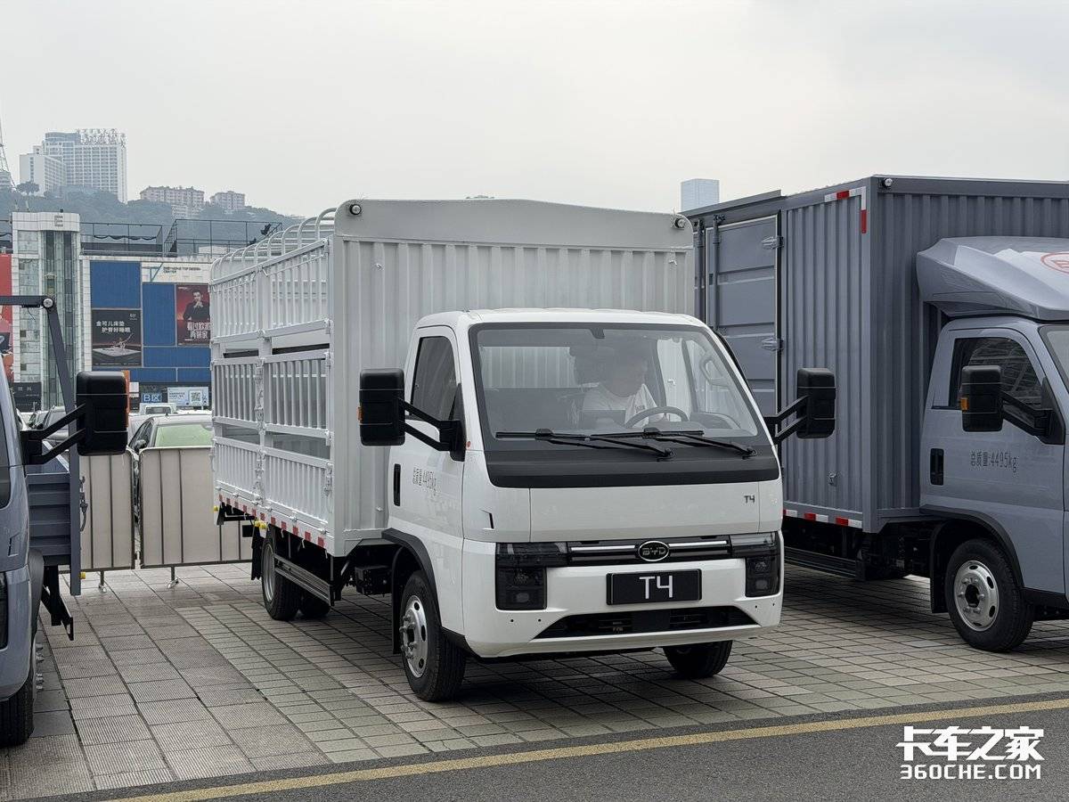 从灵活城配到重载跨城 比亚迪轿卡T4给出两种选择