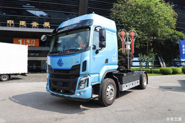 厂标续航450公里自重9.5吨，细看乘龙H5换电牵引车中短途运输首选