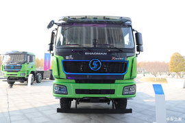 拉砂石、运土方,看看德龙X5000E这款400度电的自卸车