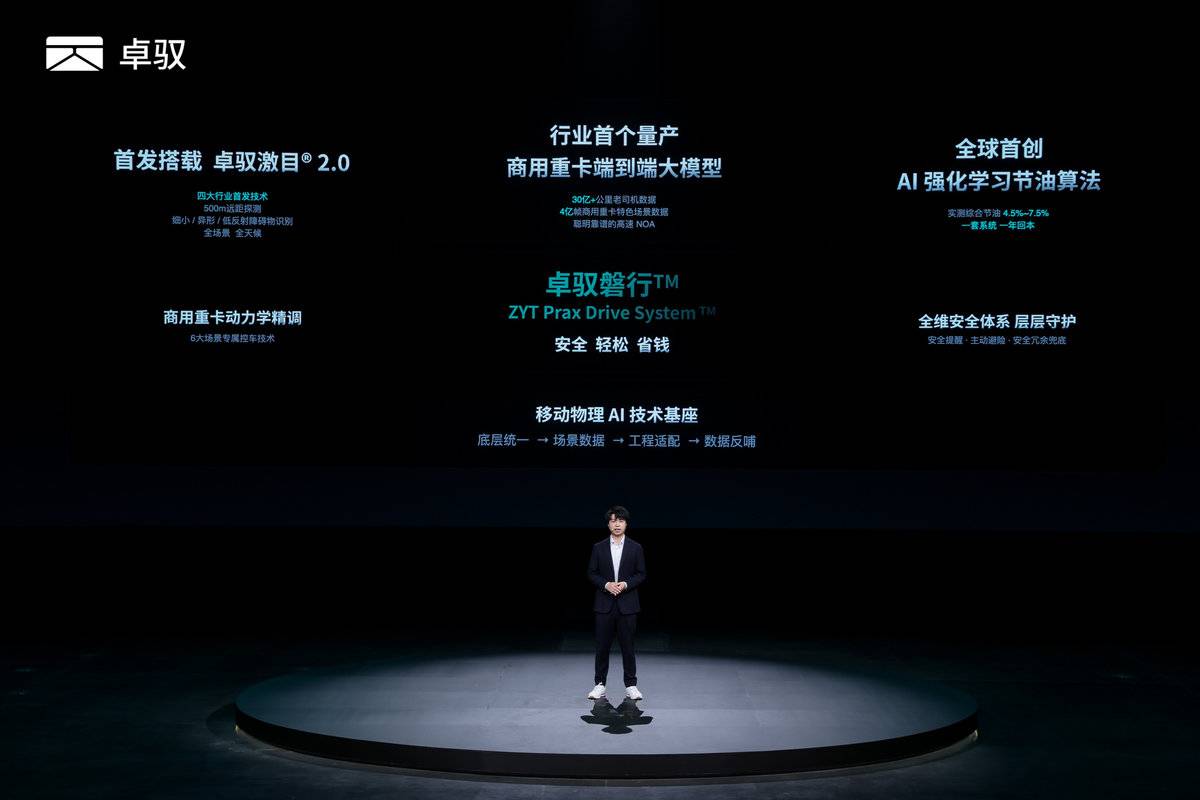 从“成行”到“磐行”,卓驭科技让同一套移动智能基座驶入商用车场景